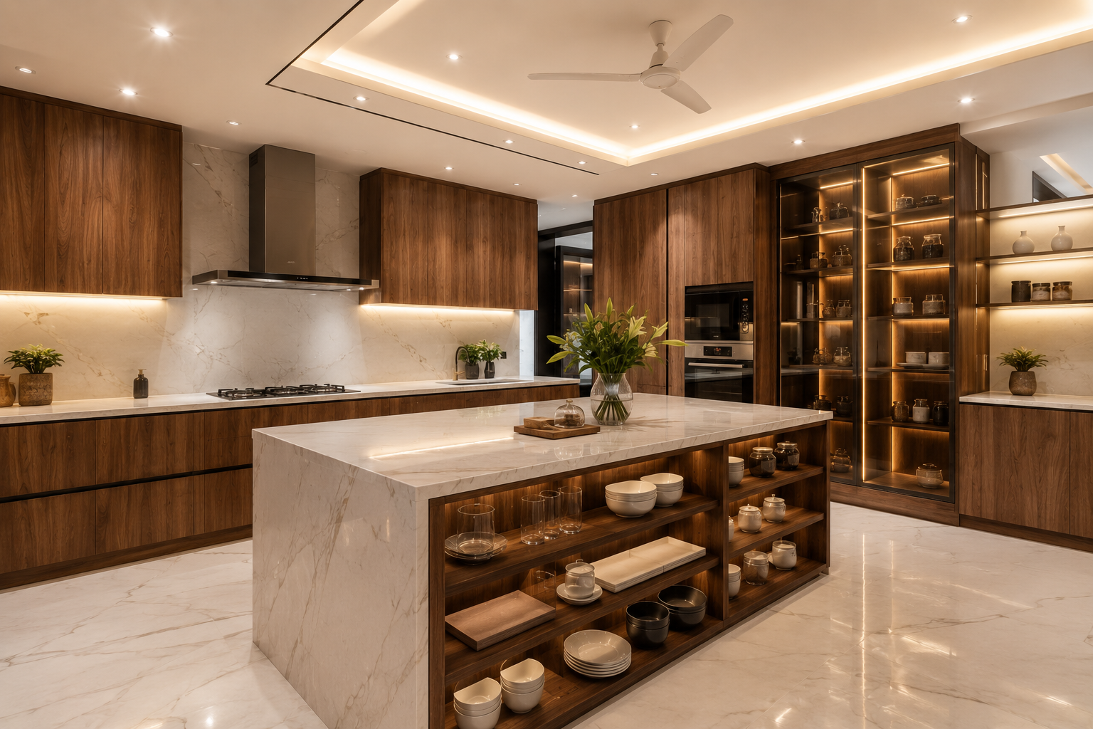 Villa modular kitchen furniture in Gurgaon